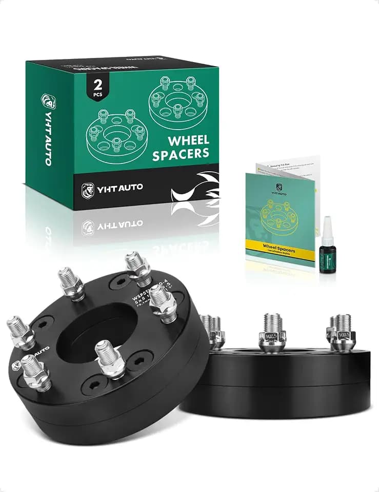 YHTAUTO 5x5 to 6x5.5 Wheel Adapters 2 Inch, 14x1.5, 78.1 mm Bore