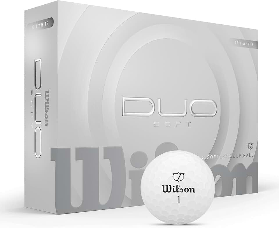 WILSON 2025 Duo Soft Golf Balls - 12 Balls