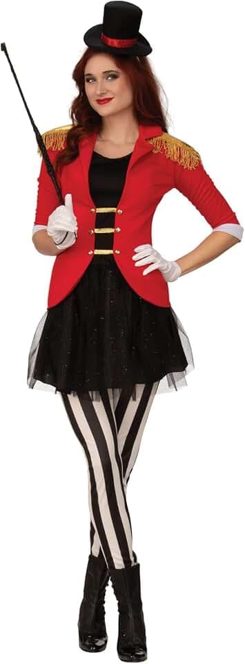 Bristol Novelty Ringmaster Damen-Kostüm, Größe M