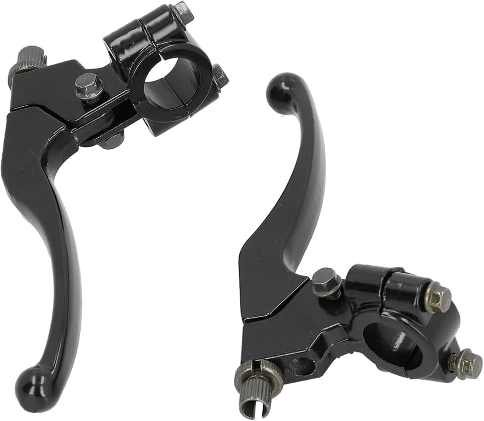 EVGATSAUTO Kupplungshebel-Kit, Paar Kupplungshebel Universal für Pit Bike Dirt Bike ATV Motocross Motorrad 7/8 Zoll Lenker