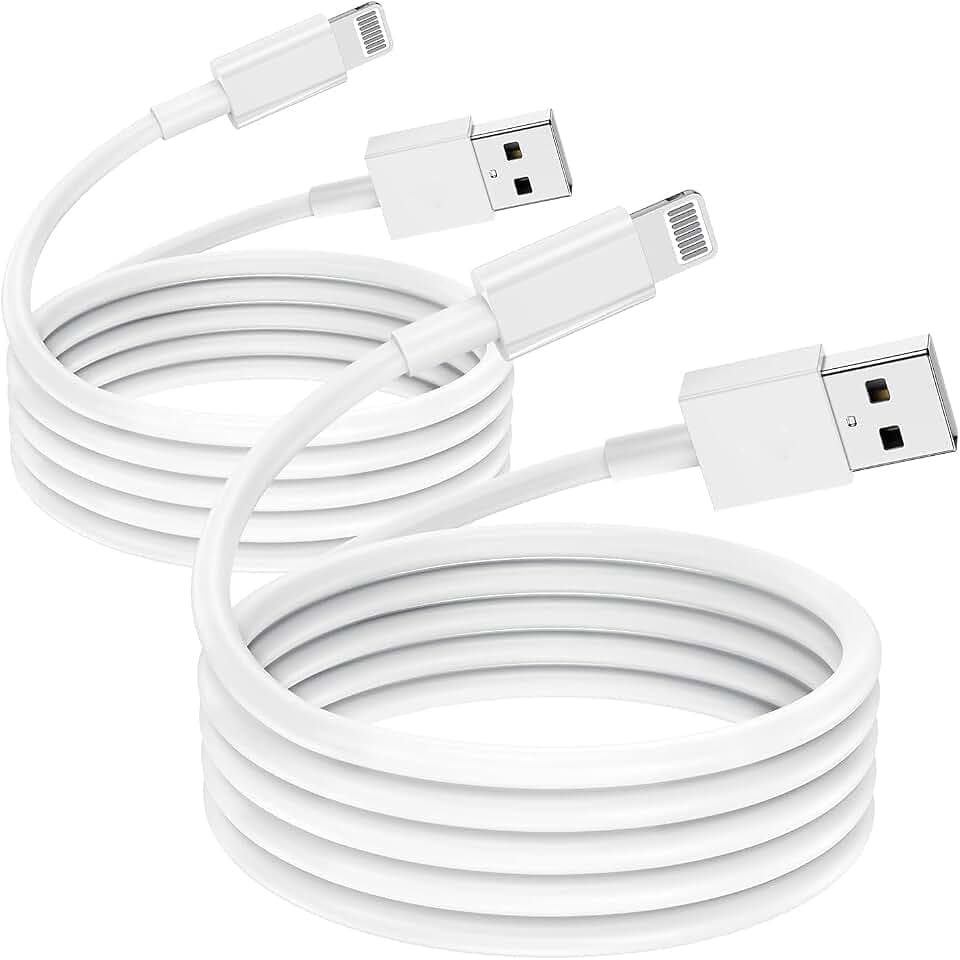 [Apple MFi zertifiziert] 2er-Pack 2 m iPhone-Ladekabel für Apple iPhone 12 / 12mini / iPhone 11/11 Pro / 11 Pro Max/X/XS/XR/XS Max / 8/8 Plus, iPad Airpods