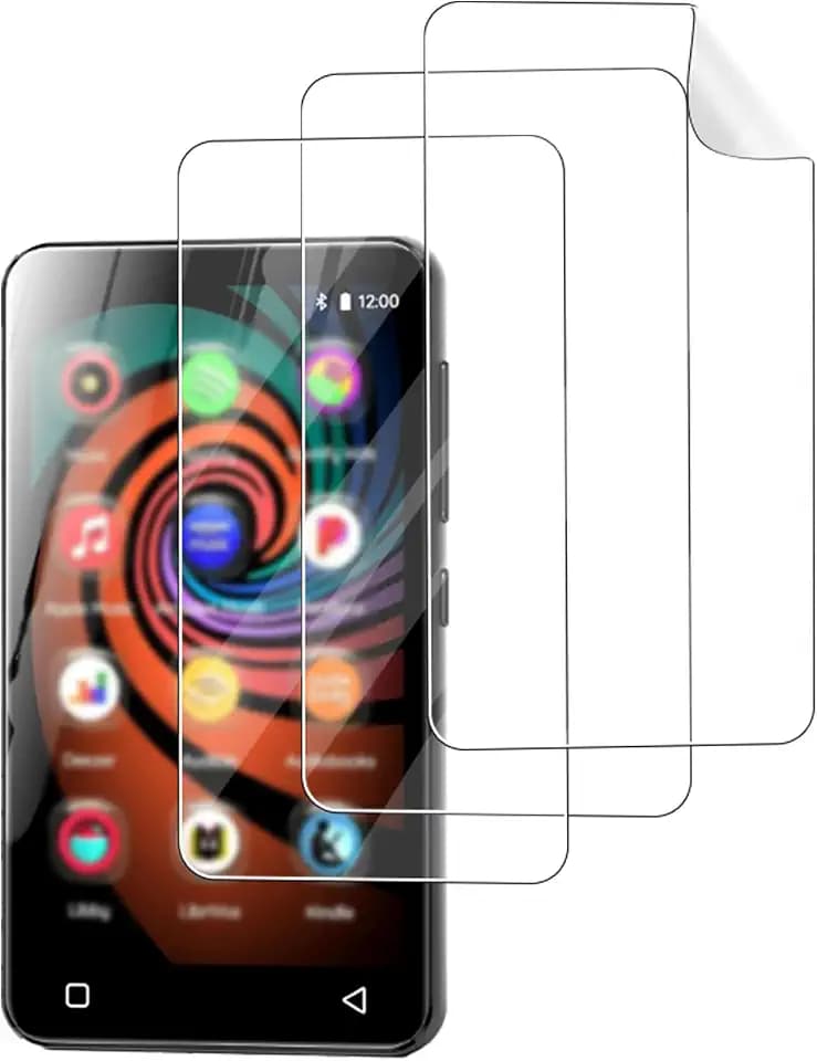 Screen Protector for innioasis G3 Mp3 Player, HD Soft Film Screen Protector for innioasis G3 Touch Screen, Anti-Scratch, Touch Sensitive, Anti-Fingerprint, 3 Pack.