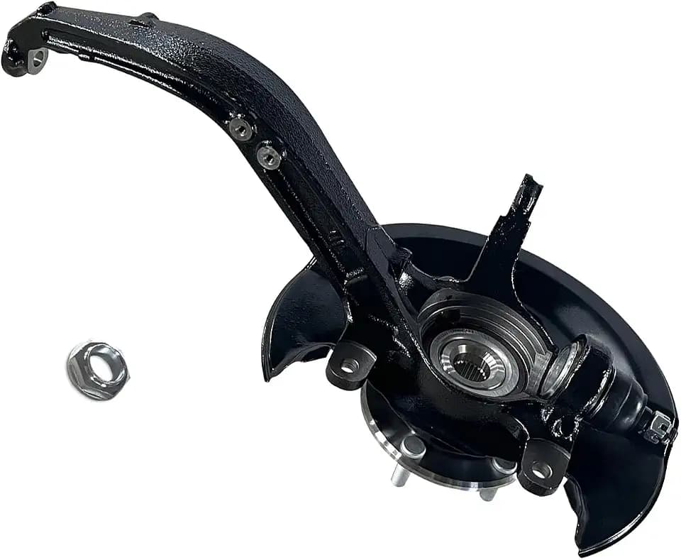 Front Right Steering Knuckle Wheel Bearing Hub Assembly for Honda Accord 2003-2007 2.4L (Not fit Accord 3.0L; Automatic Transmission Only, Spline Quantity: 26), Passenger Side, for 698400 698-400