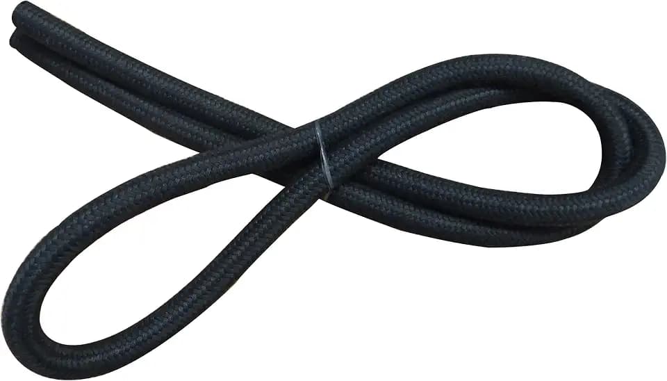 Cloth Braided Fuel Hose N203551 5X2.5mm(Inner Diameter 5mm,Outer Diameter 10mm, Wall Thickness 2.5mm) 1M Compatible With Air Cooled Volkswagen