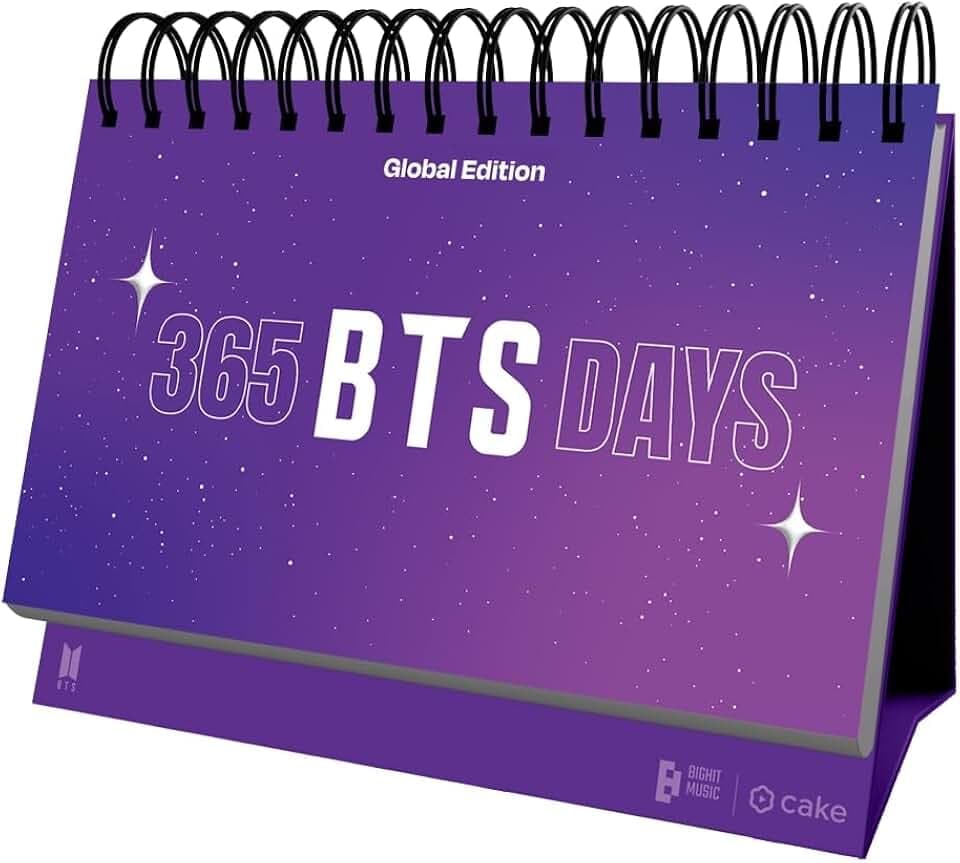 365 BTS DAYS - Daily Expressions Calendar: New Cover Edition