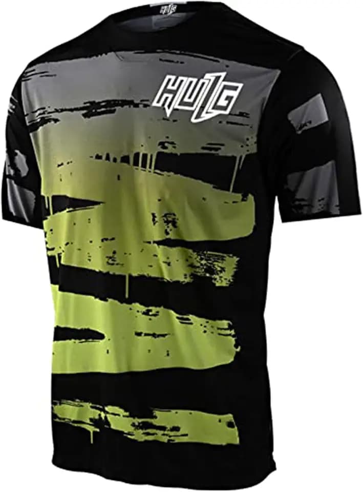 Herren Mountainbike MTB Top Kurzarm Atmungsaktiv Bequem Weich Feuchtigkeitstransport Radtrikot?Kurzarmtrikot Für MTB Rennrad/Multisport/Fitness