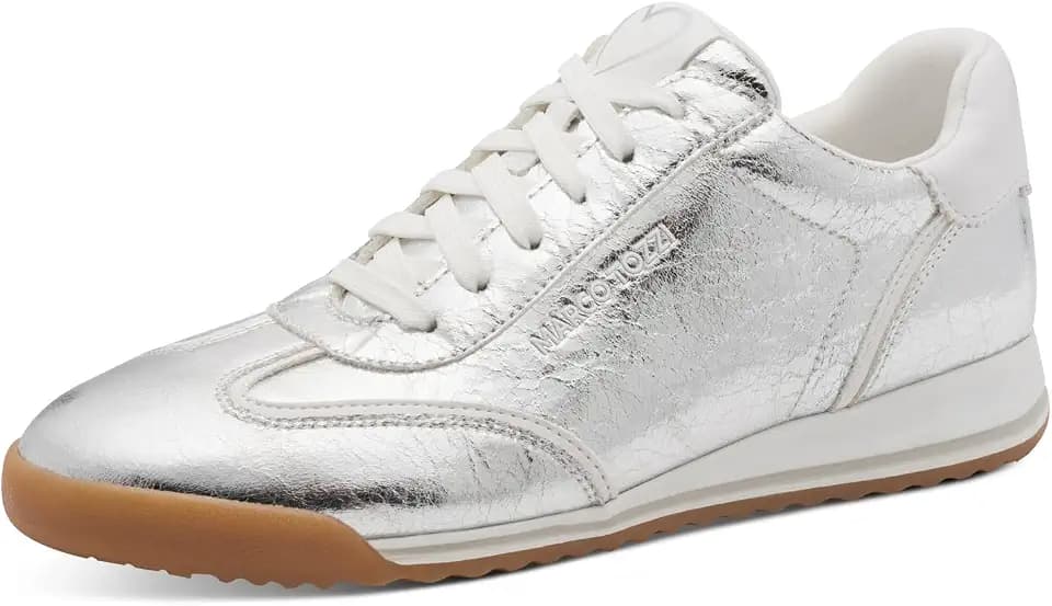 MARCO TOZZI Damen Sneaker weiches Feel Me Wechselfußbett weiches Innenfutter Stylisch