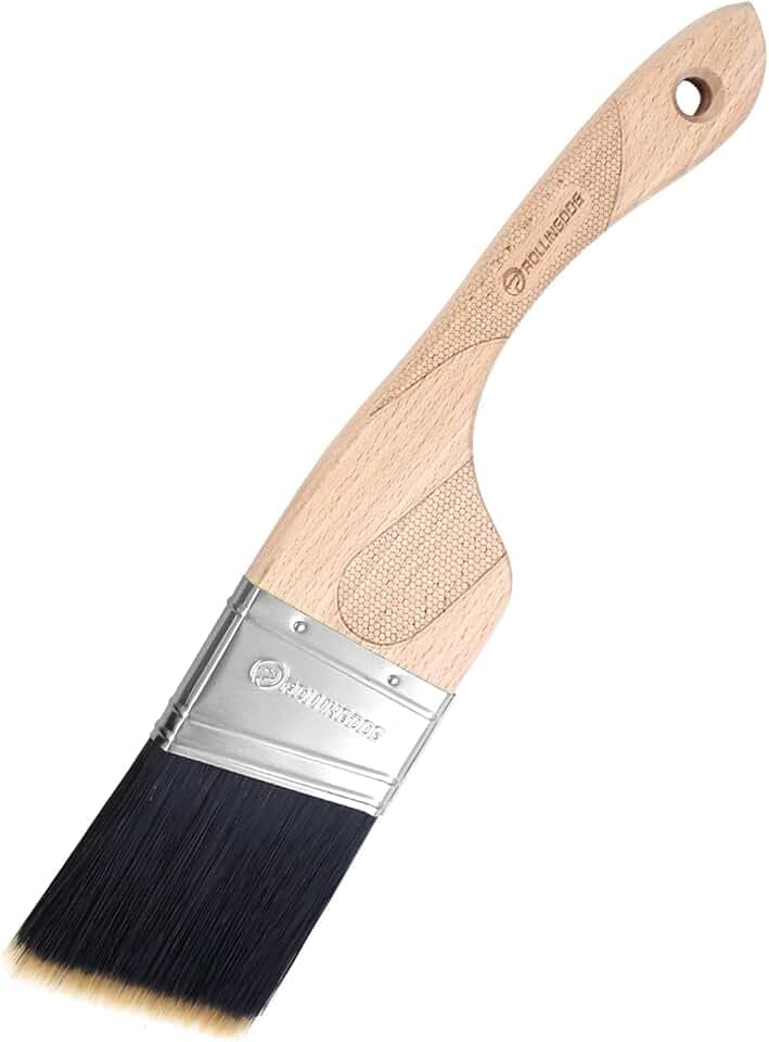 ROLLINGDOG 2.5 Inch Angled Paint Brush