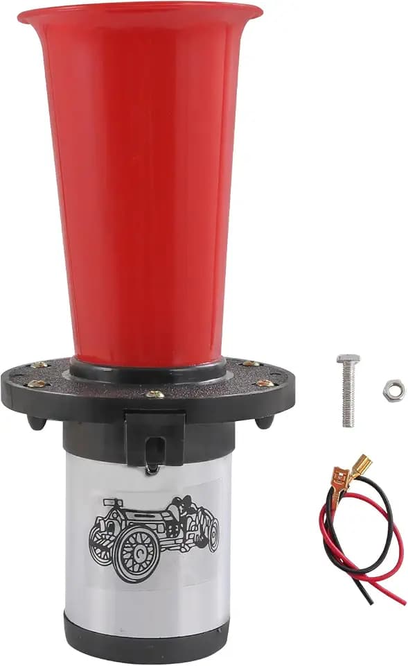 Ahooga Antique Vintage Style 12 Volt Old Fashion Car Horn Hot Rod Klaxon