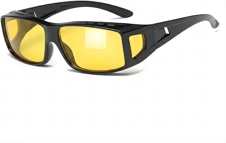 Fit over Sunglasses, Wrap Around Sunglass with Side Shields,Anti Glare Sunglasses,Polarized Sunglass for Men Women
