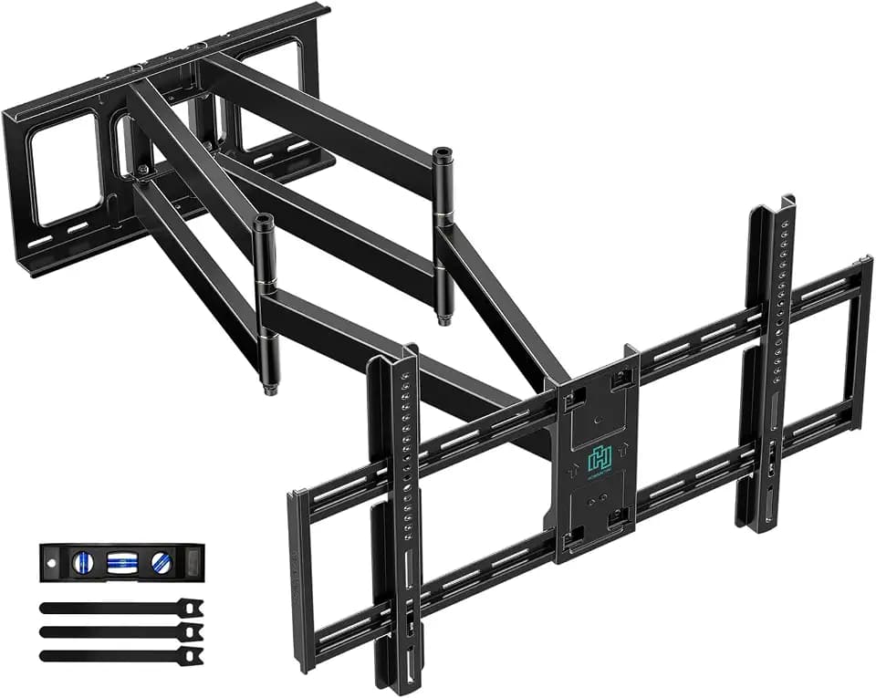 HCMOUNTING Long Arm Heavy Duty Full Motion TV Wall Mount for 42–95” TVs