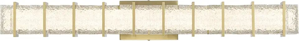 Minka Lavery 2414-695-L Sevryn Vanity, Integrated LED, Soft Brass