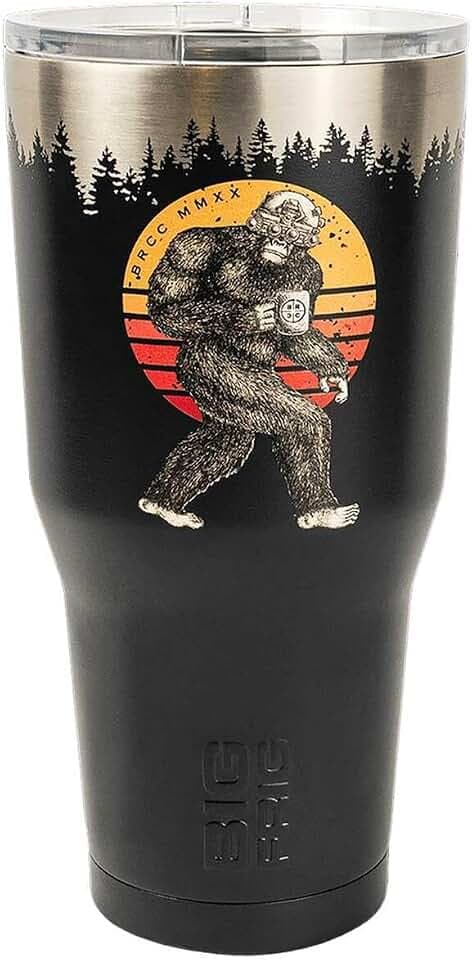 Black Rifle Coffee Co Morning Brew Tactisquatch Tumbler Black 30 oz