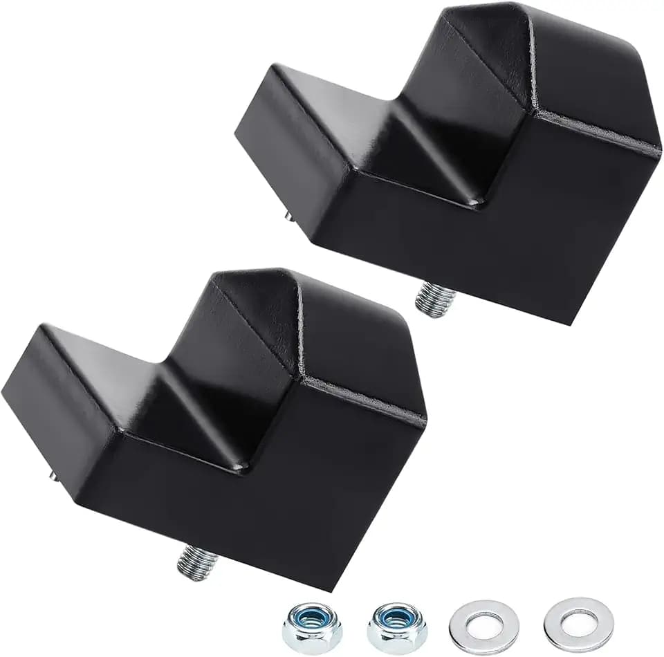 K201426 Front Lower Suspension Control Arm Bump Stop (Black 2Pcs)