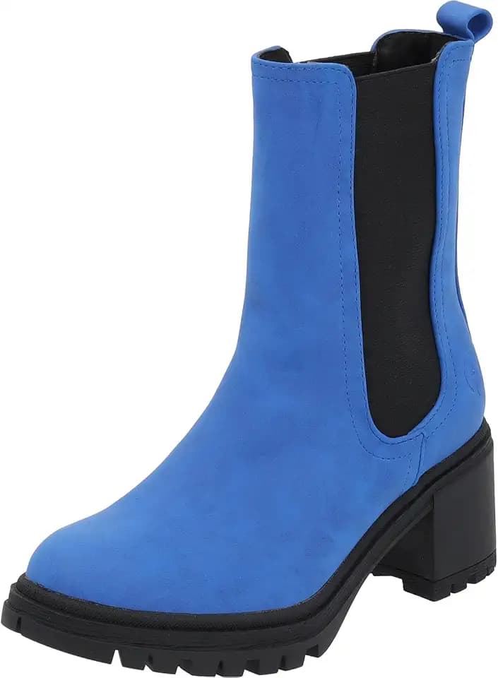 Palado Damen Chelsea Boot Thasos 018-1401 – modische Stiefeletten - leicht gefütterte Stiefel - elegante Boots