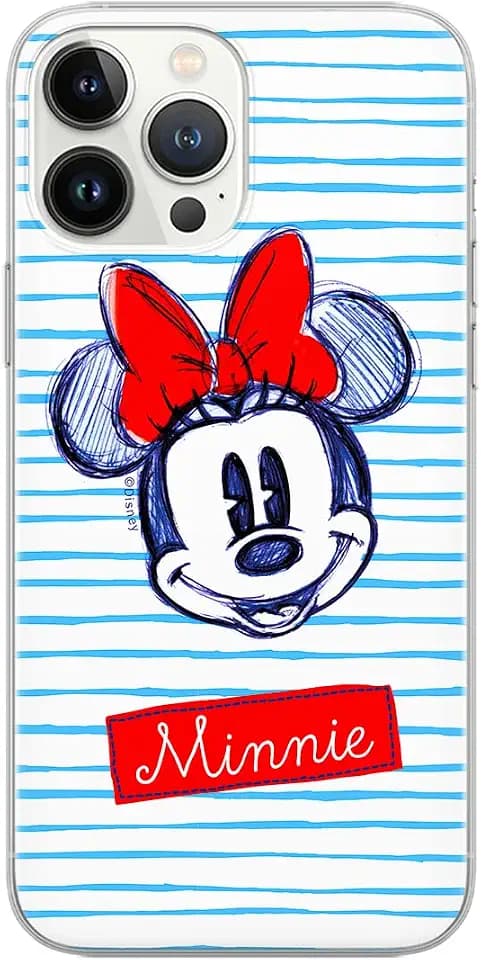 ERT GROUP Handyhülle für Apple iPhone 6/6S Original und offiziell Lizenziertes Disney Muster Minnie 011 optimal an die Form des Handy angepasst, hülle aus TPU