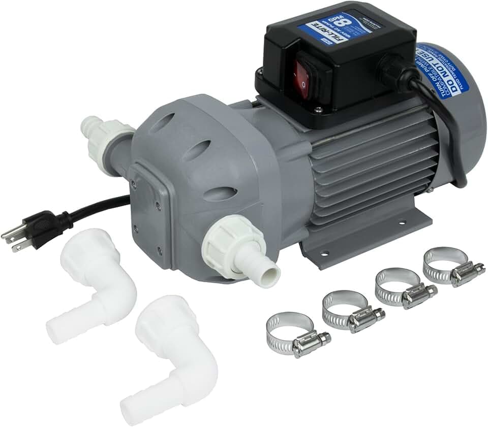 Fill-Rite DF012N 12V 8 GPM Diesel Exhaust Fluid (DEF) Transfer Pump (Pump Only)