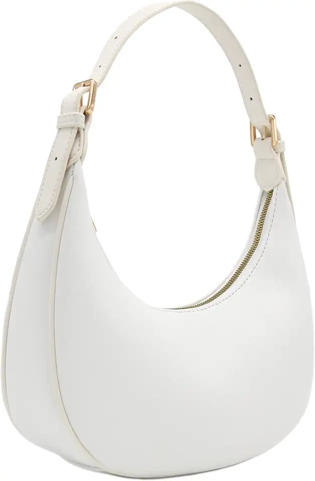 FashionPuzzle Elegant Crescent Shoulder Bag Underarm Purse