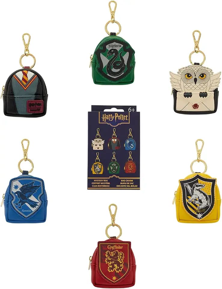 Loungefly Harry Potter Hogwarts™ Mystery Mini Backpack Keychain Charm