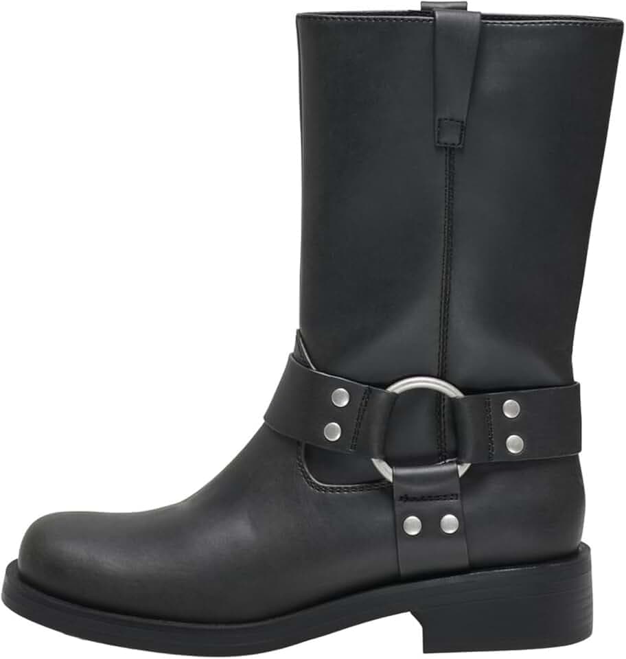 ONLY Damen Onlbax-1 Pu Biker BootOnlbax-1 Pu Biker Boot