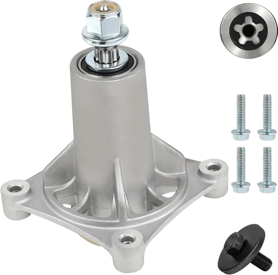 187292 192870 532187281 532187292 567253301 587819701 587125401 Husqvarna yth22v46 yth24v48 Spindle 187292 Mandrel Assembly Husqvarna 42" 46" 48" 54" Mower Deck Spindle Craftsman 2200 567253301
