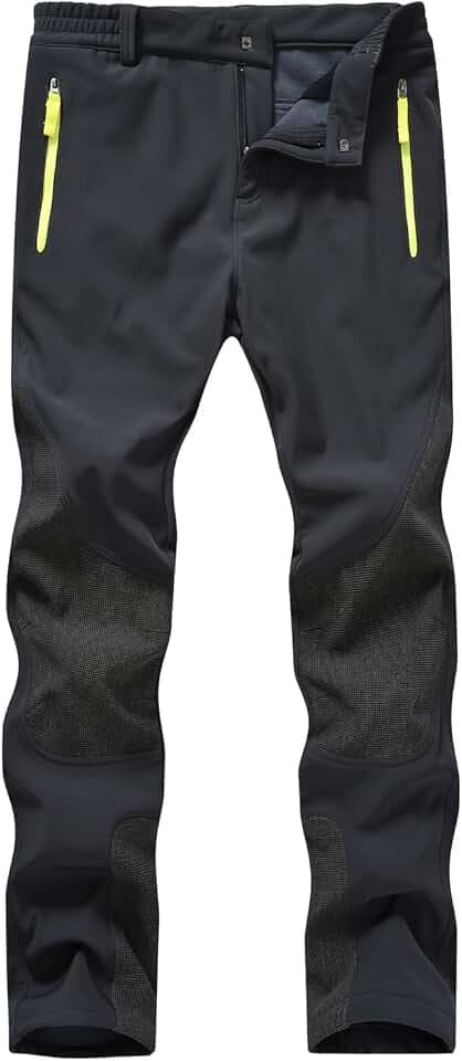 donhobo Damen Wanderhose Wasserdicht Softshellhose Outdoorhose Winterhose