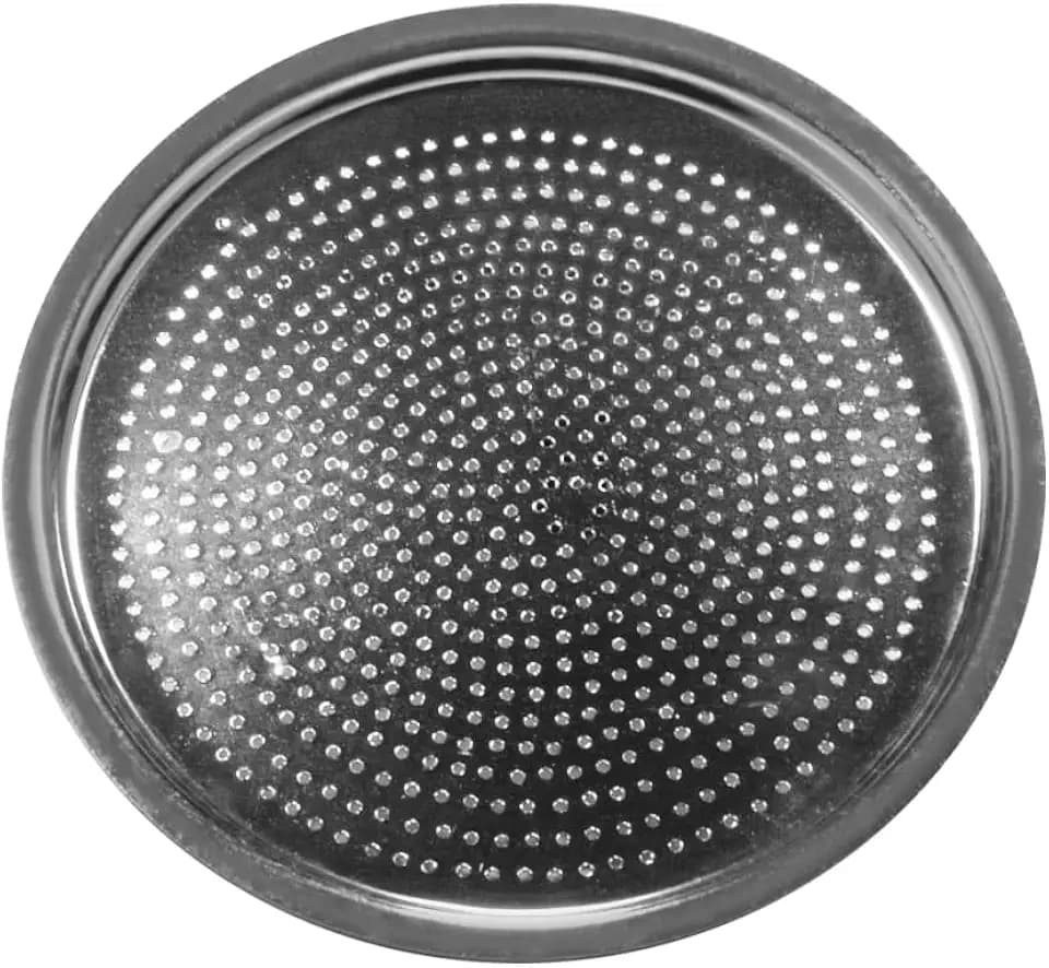 Cecotec Ersatzfilter-Set für Espressokocher Piccolina Filter 9. 1 Filter + 3 Dichtungen, Aluminium, saubere Filtration, dichtes Abdichten, für 9 Tassen Mokkakanne, reiner Geschmack ohne Leckagen
