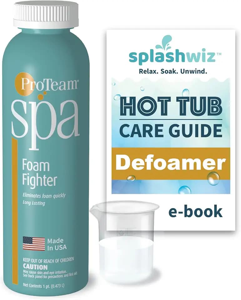 ProTeam Spa Foam Fighter Hot Tub Defoamer, 1 pt
