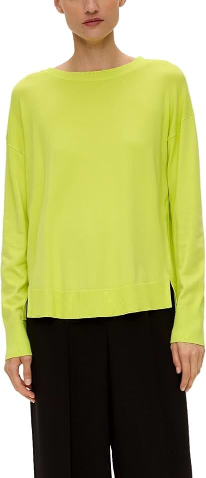 s.Oliver BLACK LABEL Damen Strickpullover Yellow 36