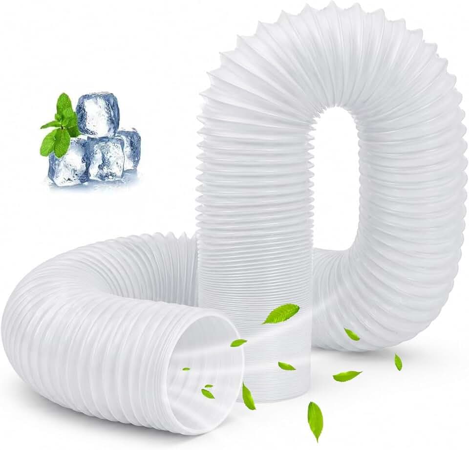 PVC Abluftschlauch,Klimaanlagen Schlauch verlängerung,Tragbarer Klimaanlage,Abluft-Schlauch Klimagerät,Lüftungsschlauch,Flexschlauch Flexrohr Abluftrohr,Ø130mm Länge 3m