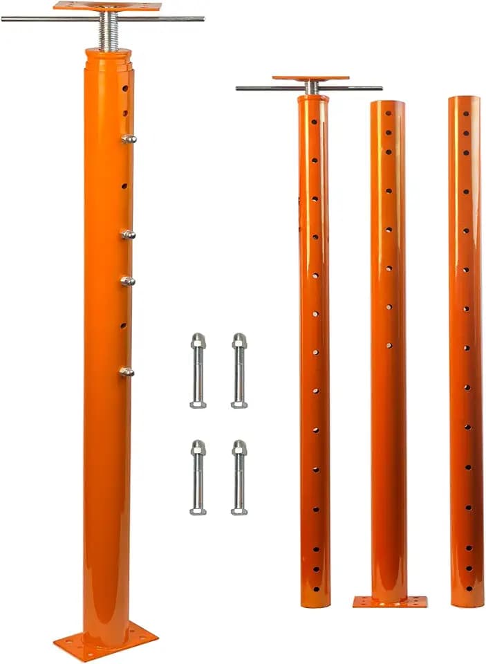 54"-155" Pole House Jack Post - Heavy Duty House Floor Jacks Deck Support