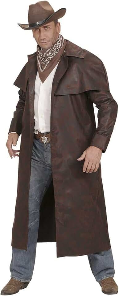 WIDMANN 72253 MANTELLO SPOLVERINO COWBOY MARRON L #7225