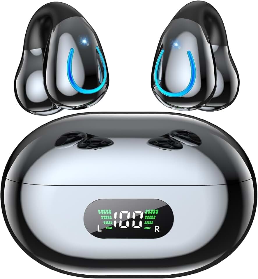 Boytond AI Translation Earbuds Real Time 144 Languages 60H Playtime Translator Ear Buds Audifonos Traductores Inglés Español Wireless Earphones Bluetooth Headphones for Travel Business Meeting