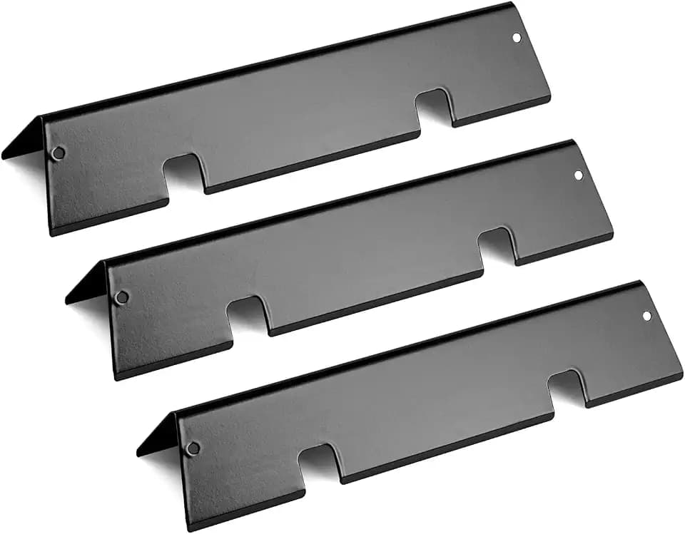 67045 Flavorizer Bars für Weber GS4 Spirit 2, Spirit I & II E210 S210 E220 S220 Gasgrills, 38,9CM Porzellanemaille Hitzeplatte, 7635 Aktualisiert Grill-Ersatzteile Aromaschienen für Weber 69767