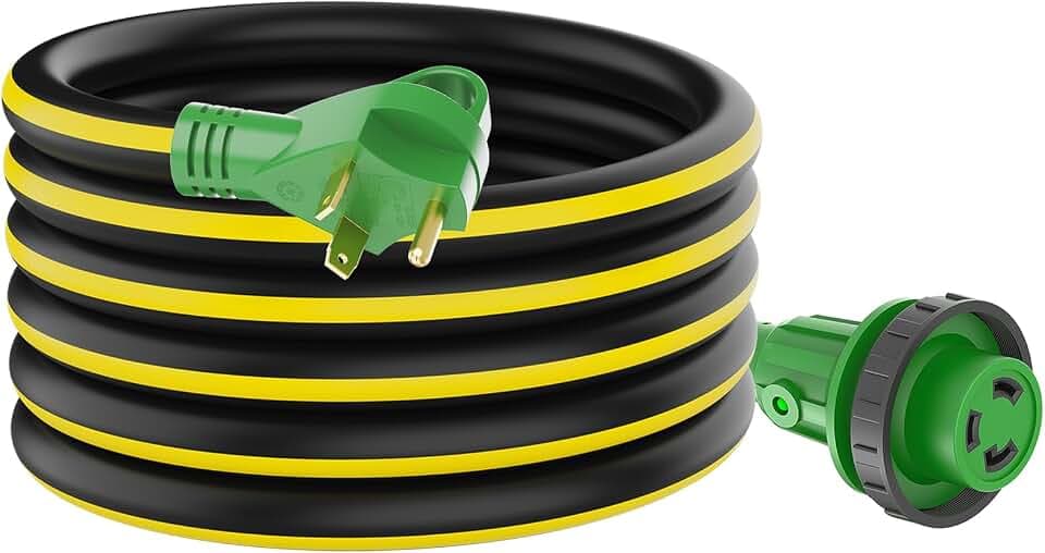 RVGUARD 30 Amp 25 Foot RV Power Extension Cord