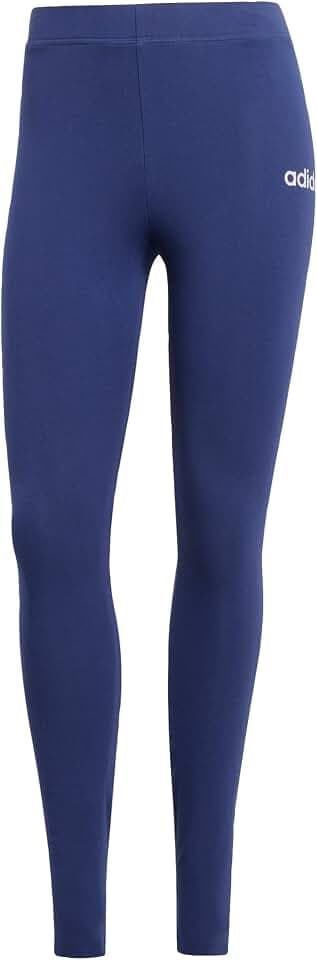 Adidas Damen Essentials LINEAR Cotton Leggings