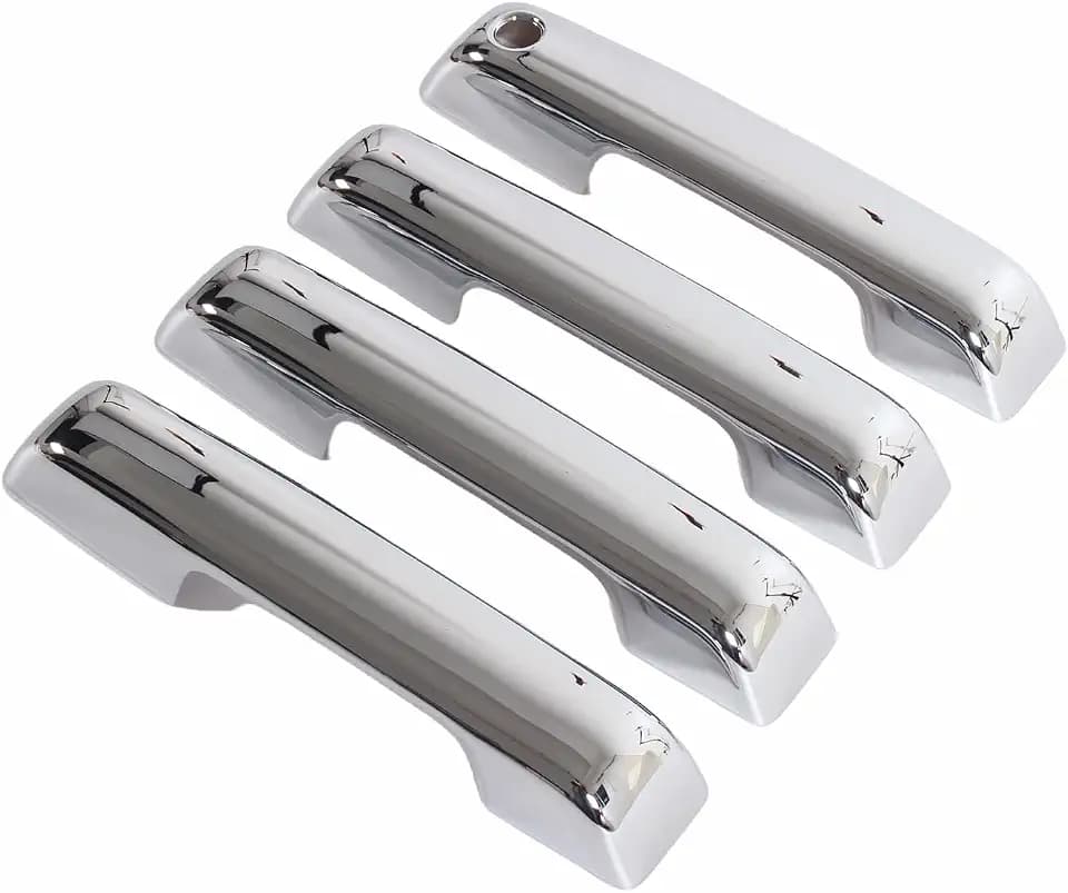 AUCERAMIC Chrome Door Handle Covers Fit for 2015-2020 Ford F150