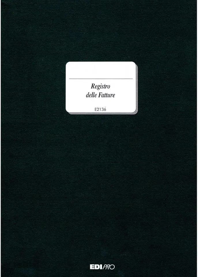 EDIPRO - E2136 - Register mit ausgewiesener MwSt. Rechnungen 47 Seiten f.to 24,5x31