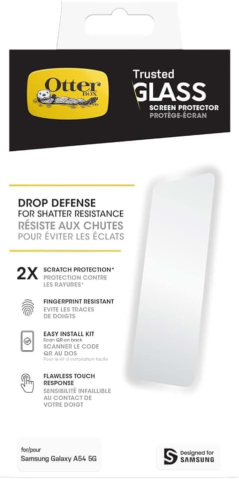 OtterBox Trusted Glass Displayschutz für Samsung Galaxy A54 5G