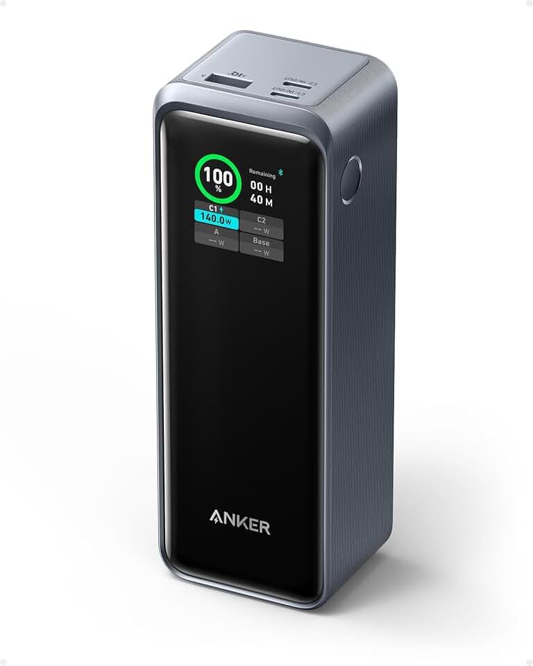 Anker Prime Powerbank, 27650mAh 250W Max, 3 Ports, smarte App-Steuerung