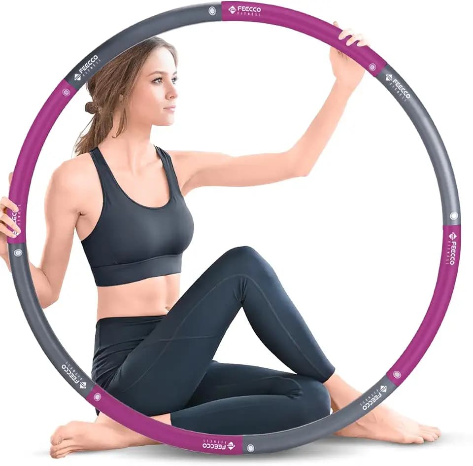 FEECCO Fitness Hoop Reifen Erwachsene - Zum Abnehmen