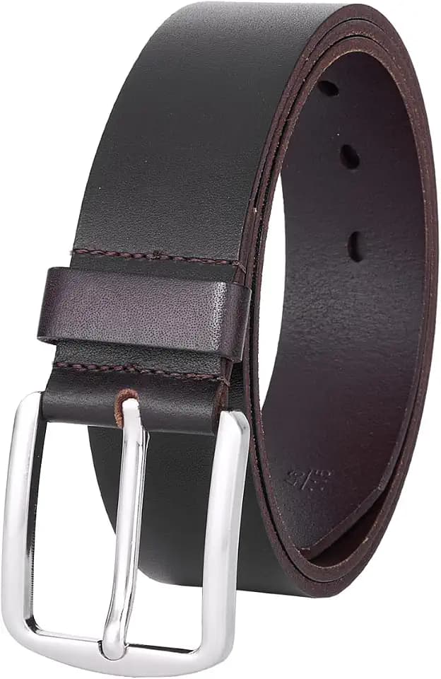 VRLEGEND Gürtel Herren Ledergürtel Echt Leder Jeansgürtel Herrengürtel 3.8cm Mit Geschenkbox