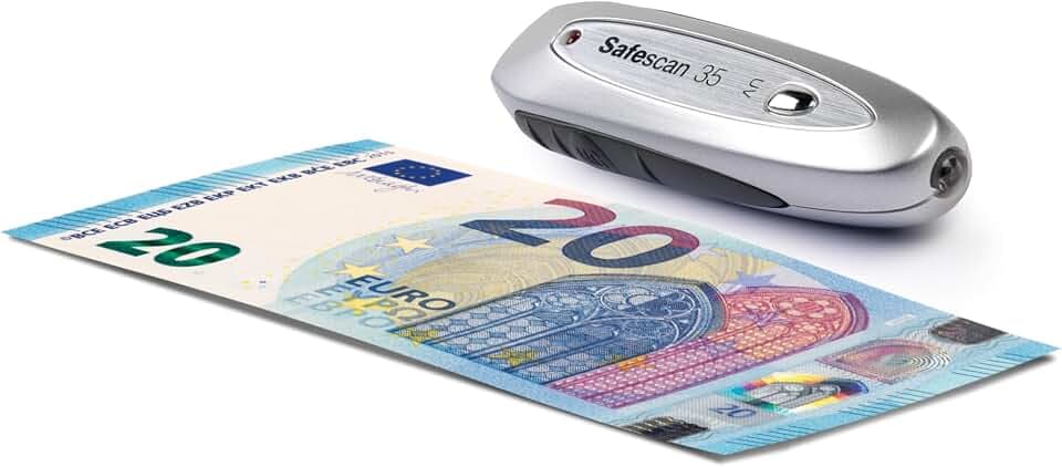 Safescan 35 tragbarer Geldscheinprüfer mit UV-Licht