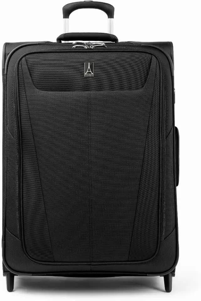 Travelpro Maxlite 5 Softside Checked Luggage Upright, Black, 26-Inch
