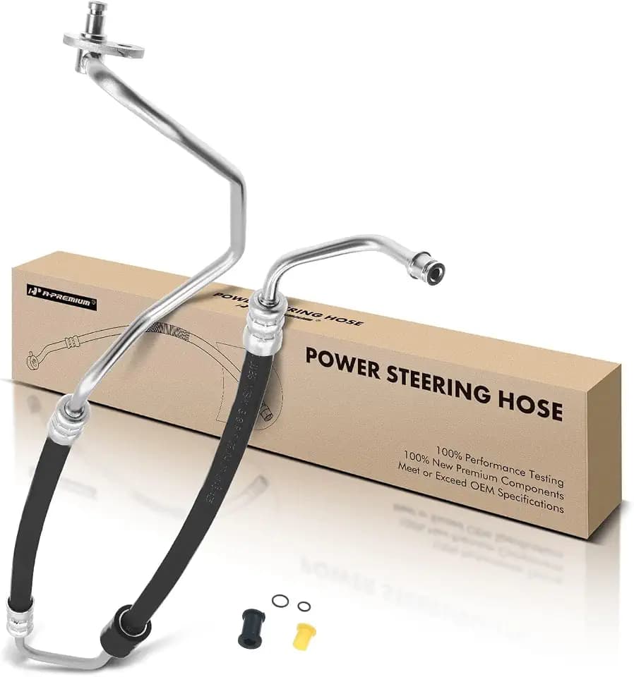 A-Premium Power Steering Pressure Hose Assembly, Pump To Rack/Gear
