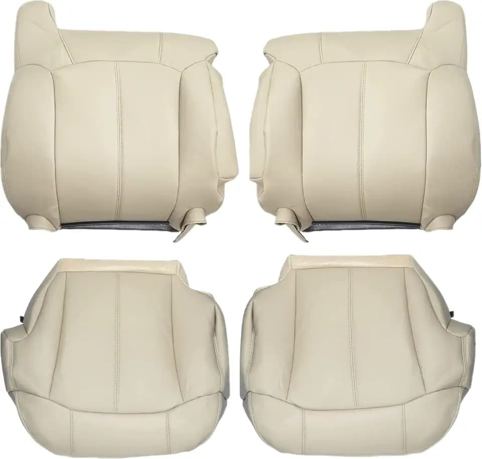Priprilod Seat Cover Light Tan #522 Compatible with Chevy Tahoe 1999-2002