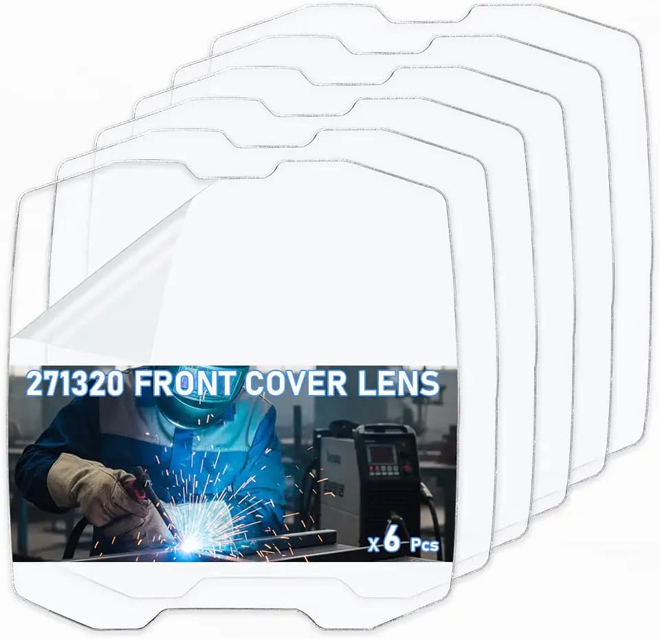 6-Pack 271320 Front Cover Lens, Fits Digital Infinity Welding Helmet