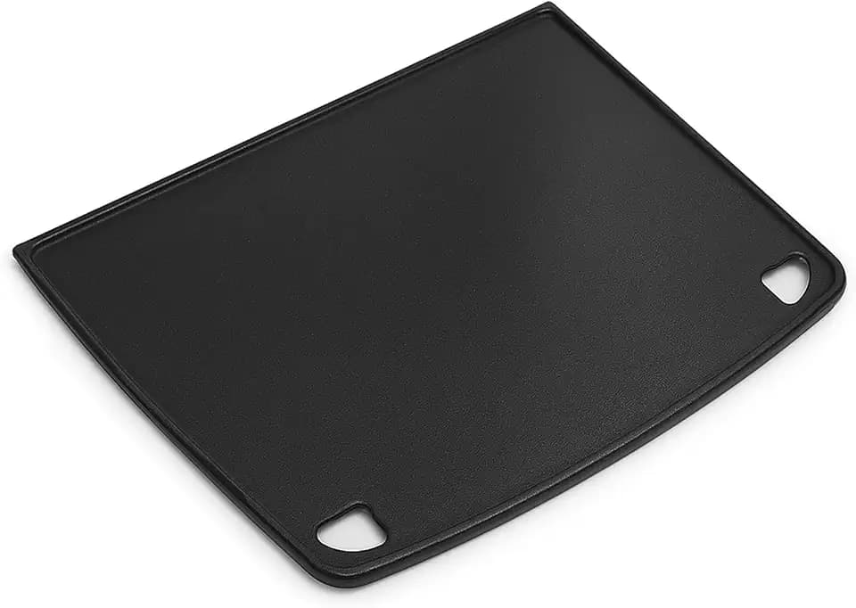GFTIME Gusseisen Grillplatte 32 x 24cm für Enders Urban, Urban Pro, Explorer, Explorer Pro Gasgrill, Wendeplatte, Massive Grillplatte aus Gusseisen 1/2 Grillfläche Plancha, Grill Zubehör, 1 Stück
