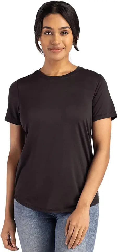 Cutter & Buck Women's Coastline Epic Comfort Recycled Womens Short Sleeve Tee