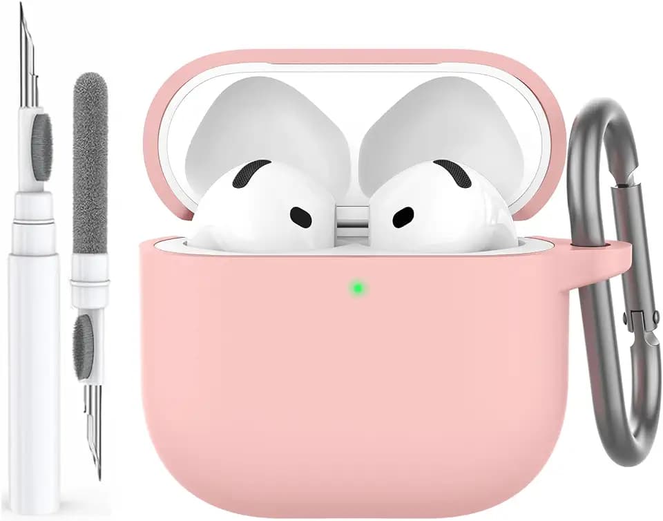 AhaStyle AirPods 5 Case (2026) / AirPods 4 Case Cover with Cleaning Kit